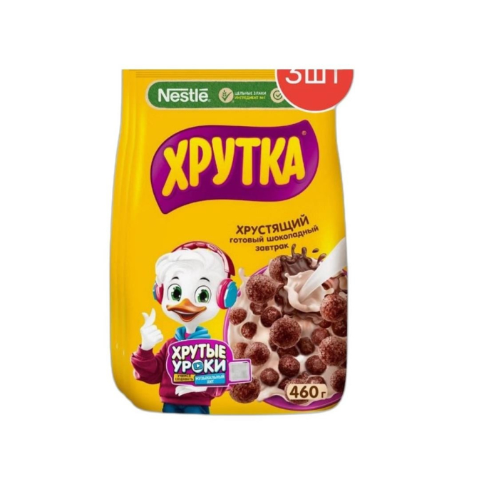 ГОТ.ЗАВТРАК ШОКОЛАД ШАРИКИ ХРУТКА 460 ГР