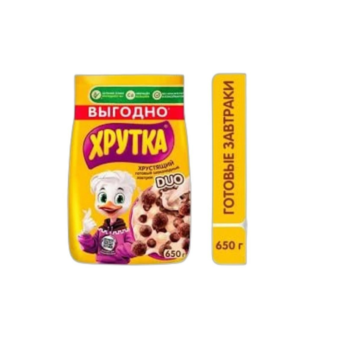 ГОТ.ЗАВТРАК  ШОКОЛАД ШАРИКИ ХРУТКА 650 ГР