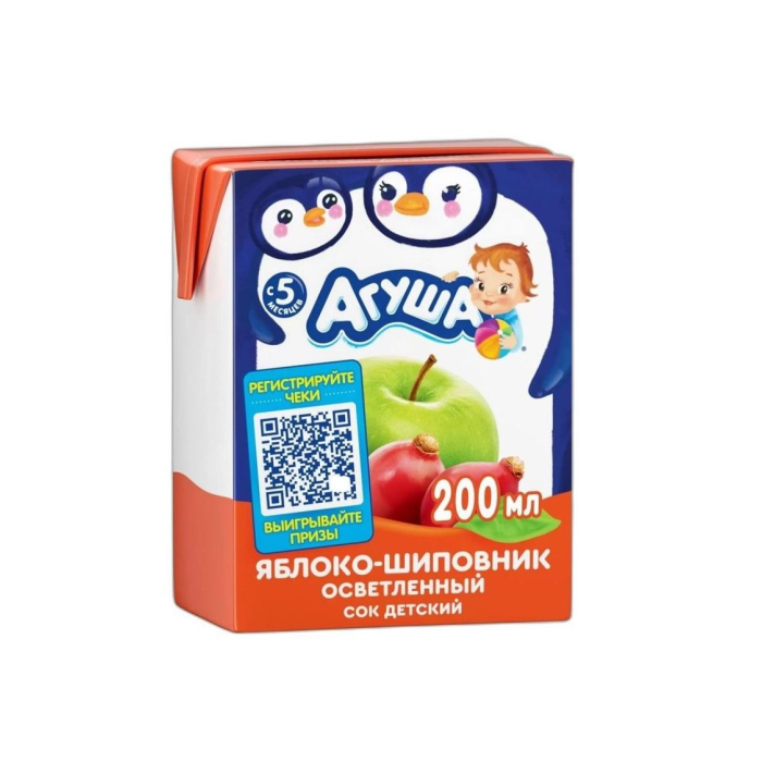 AGUSHA APPLE-ROSEHIP 200 GR