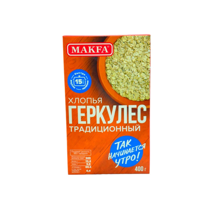 MAKFA ХЛОПЬЯ ГЕРКУЛЕС 400 ГР