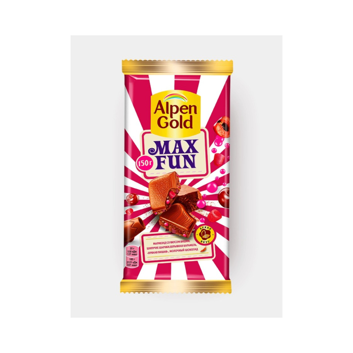 ALPEN GOLD MAX FUN 130ГР КУСОЧКАМИ