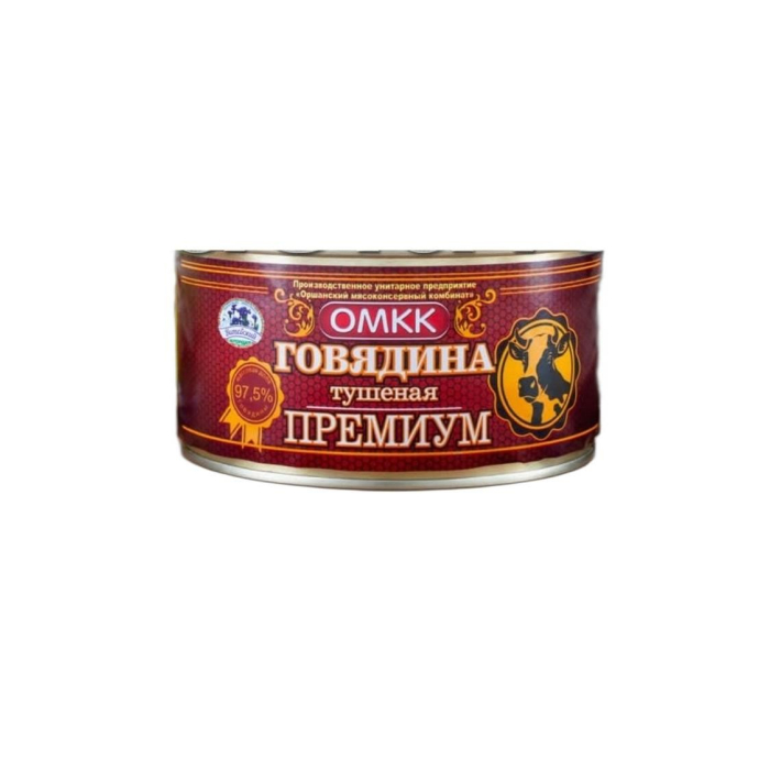 ТУШЕНАЯ ГОВЯДИНА PREMIUM 325 ГР