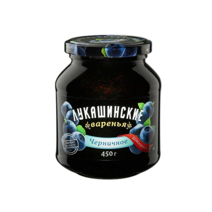 ЛУКАШЕНСКИЕ 450 ГР ЧЕРНИЧНОЕ ВАРЕНЬЕ