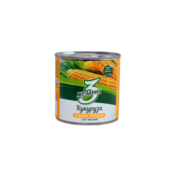 КУКУРУЗ 3 ЖЕЛАНИЯ  340 ГР СЛАДКАЯ