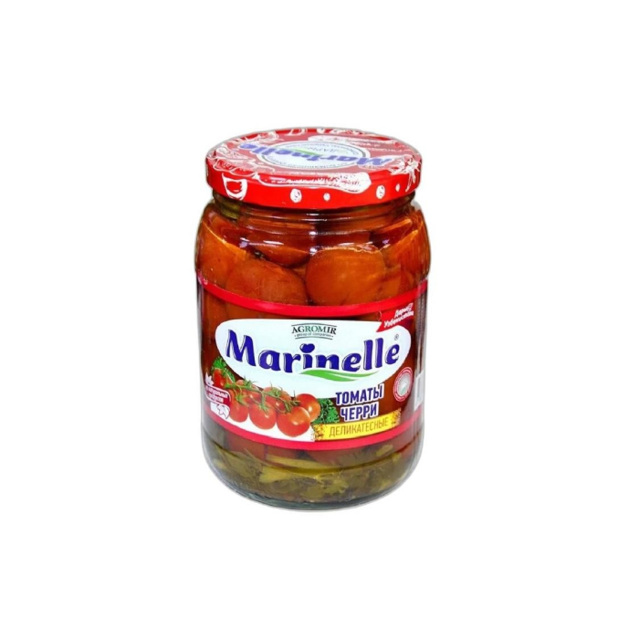 ОГУРЦЫ MARINELLE ЧЕРИ ТОМАТЫ 720МЛ