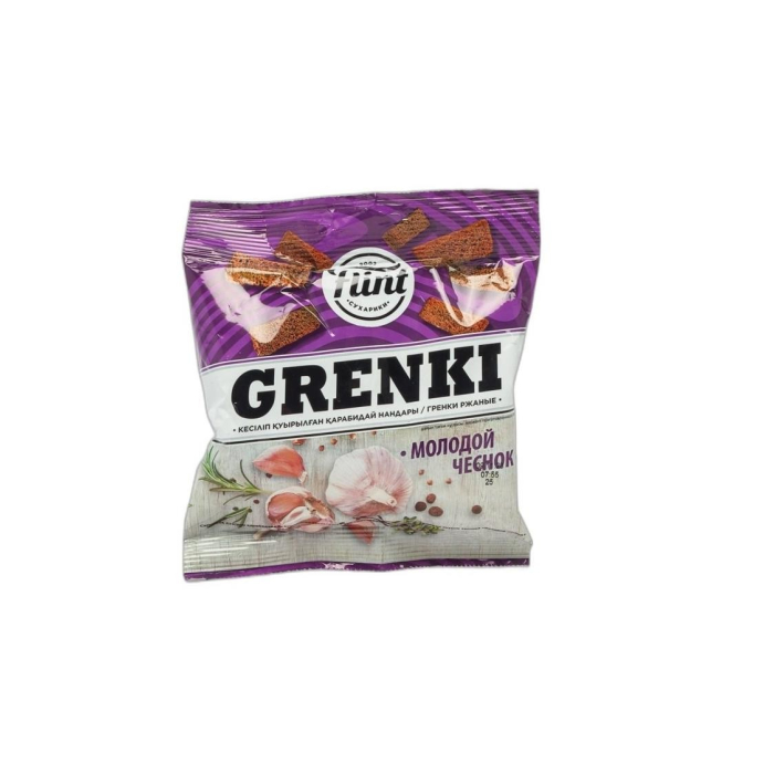 GRENKI МОЛОДОЙ ЧЕСНОК 60ГР
