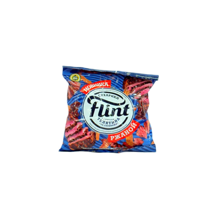 СУХАРИК FLINT СО ВКУСОМ КОЛБАСОК ГРИЛЬ 100ГР