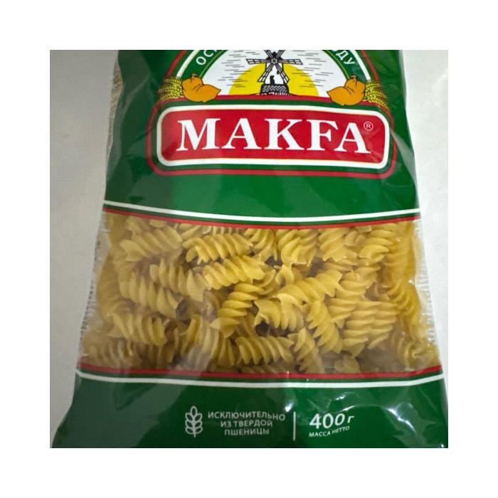 MAKFA МАКАРОН СПИРАЛ 400 ГР