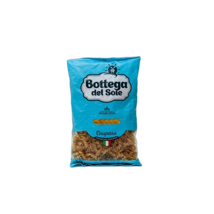 МАКАРОНЫ BOTTEGA DEL SOLE СПИРАЛИ 400ГР