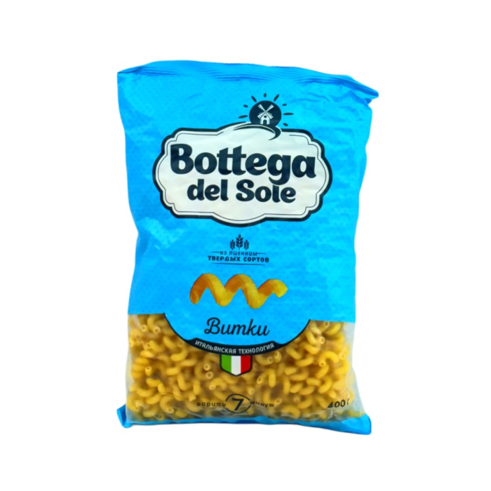 МАКАРОНЫ BOTTEGA DEL SOLE ВИТКИ 400ГР