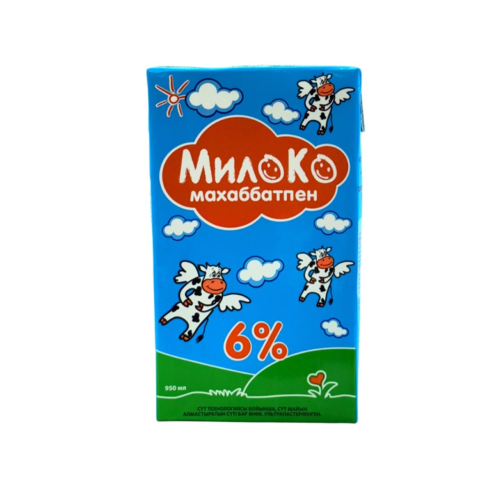 МОЛОКО МИЛОКО 6% 950ML