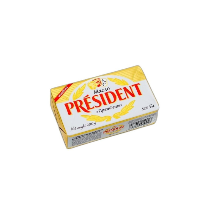 СЛИВОЧ МАСЛО PRESID 82% 200 ГР