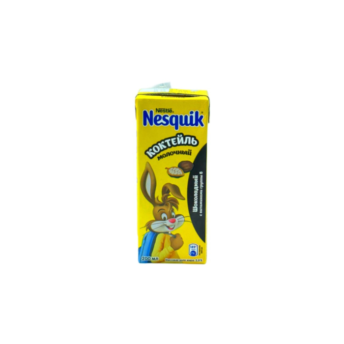 КОКТЕЙЛЬ NESQUIK ШОКОЛАДНЫЙ 200ML