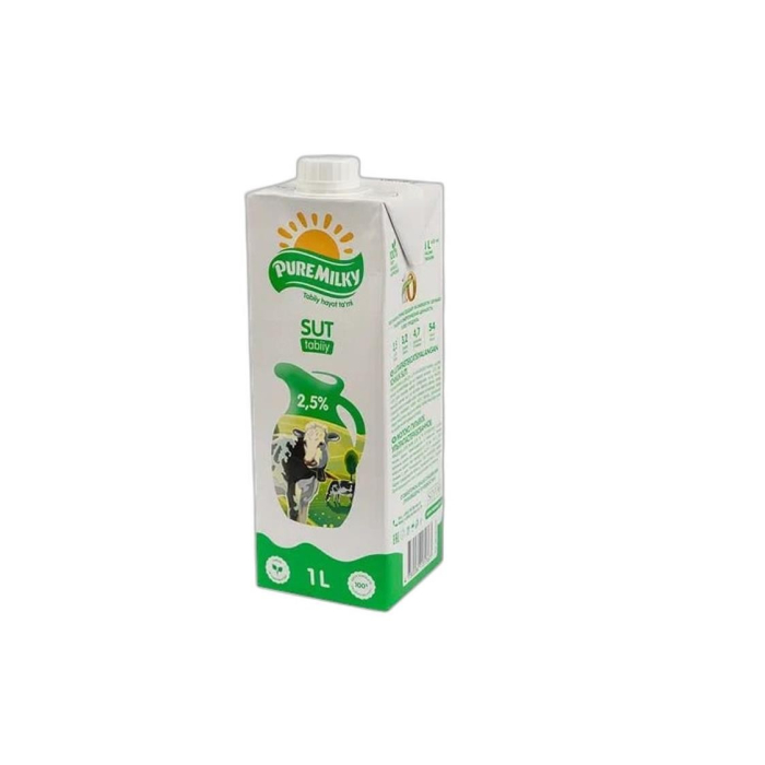 222 МОЛОКО PUREMILKY 2,5 % 1Л