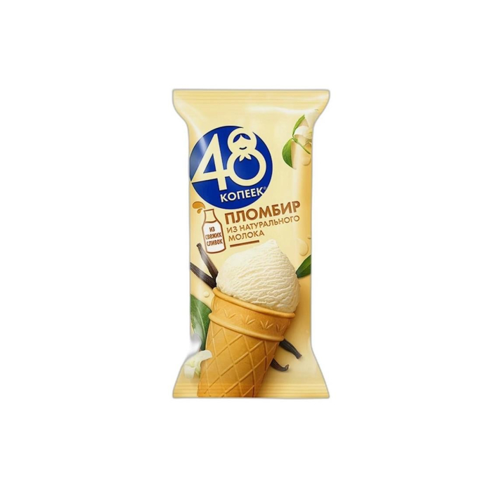 МОРОЖ/Е 48 ТЕҢГЕ ПЛОМБИР СТАКАН 88 ГР