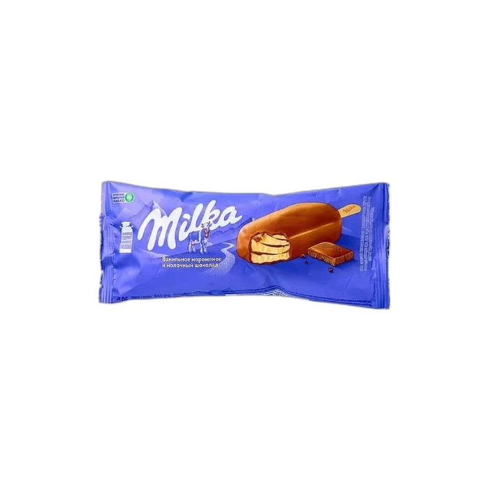 МОРОЖ  MILKA ВАНИЛЬ И ШОК 62ГР