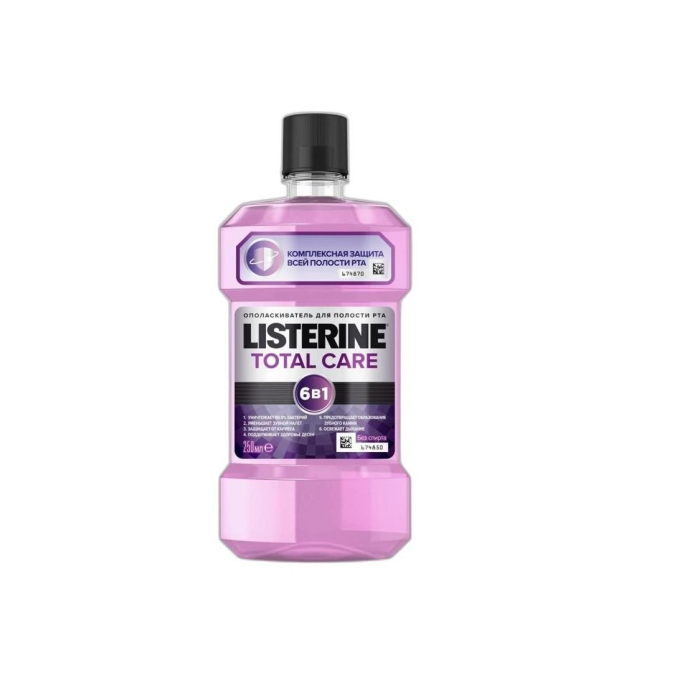 LISTERINE ОПОЛАСКИВАТЕЛЬ ДЛЯ ПОЛОСТИ РТА 250МЛ