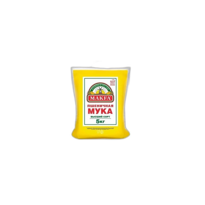 МУКА MAKFA 5 КГ ВЫСШИЙ  ПШЕНИЧНАЯ