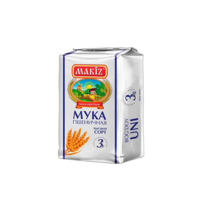 МУКА MAKIZ ПШЕНИЧНАЯ 2 КГ