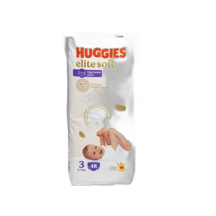 PAMPERS HUGGIES ELIT SOFT ТРУСИКИ PANTS 3
