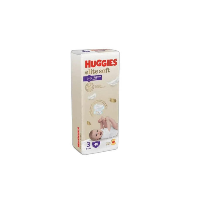 PAMPERS HUGGIES ELITE SOFT 3 XL48ШТ