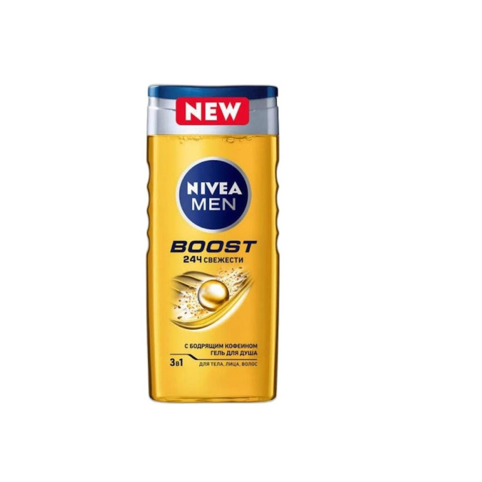 ГЕЛЬ ДЛЯ ДУША NIVEA BOOST 3В1 500МЛ