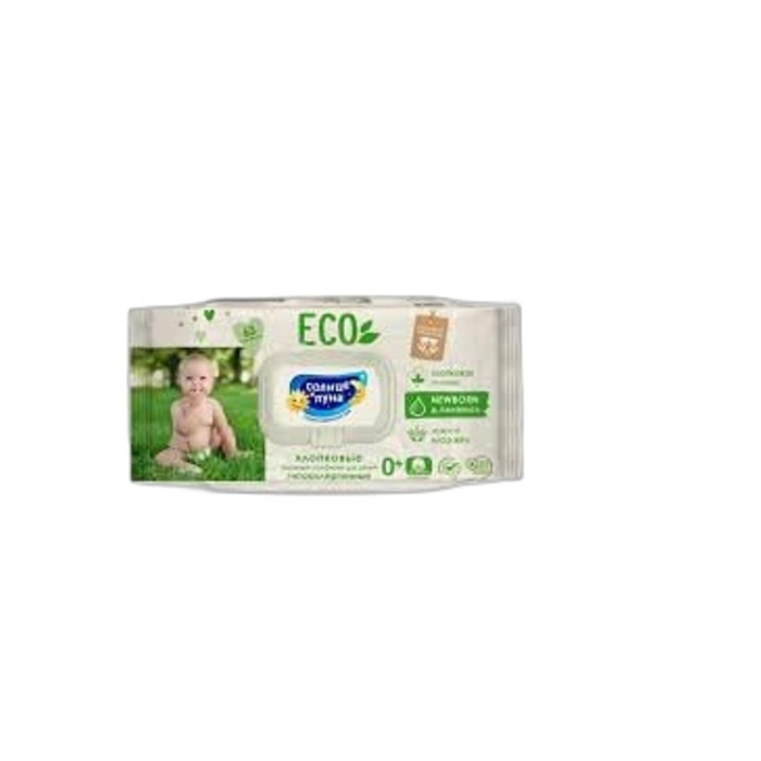 ВЛАЖ.САЛФ ECO ALOE EXTRACT BABY 20ШТ