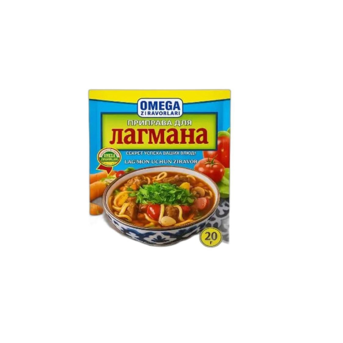 ПРИПРАВА OMEGA ЛАГМАН 20 Г