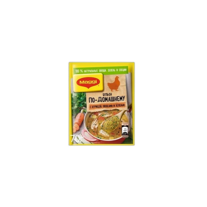 ПРИПРАВА MAGGI БУЛЬОН ПО ДОМАШНЕМУ 70ГР