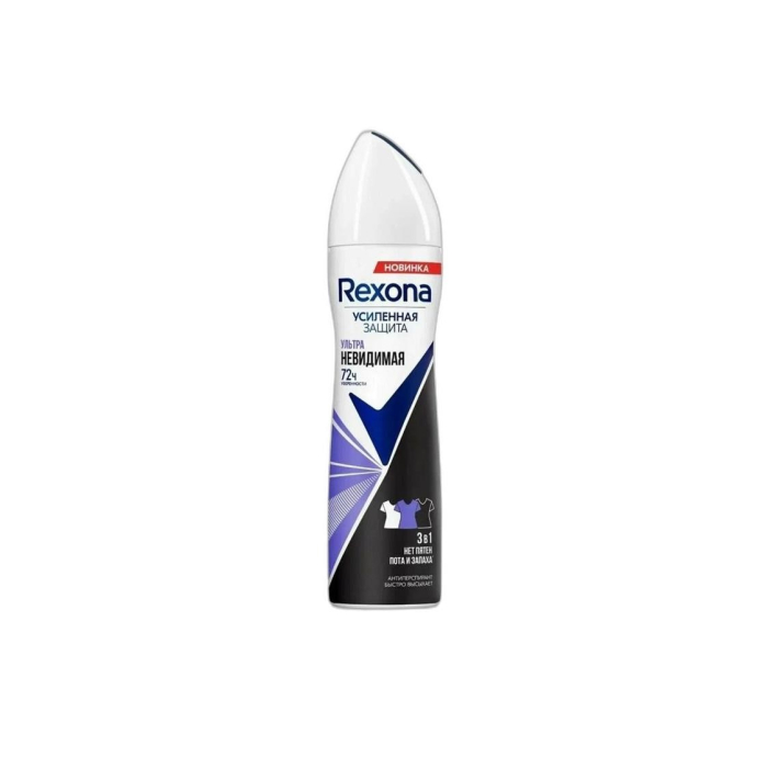 СПРЕЙ ДЕЗД REXONA INVISIBLE ON B+W 72Ч 150МЛ