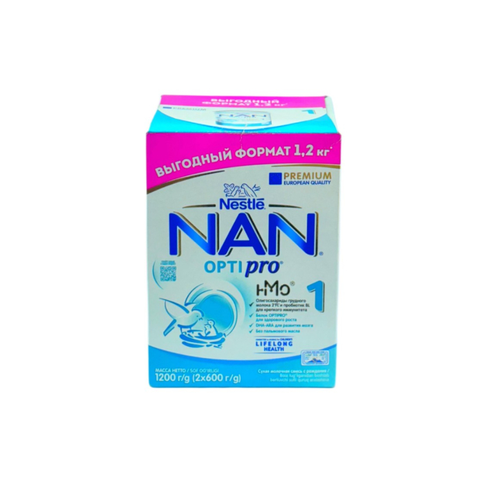 КАША NAN 1 OPTIPRO 2x600 ГР