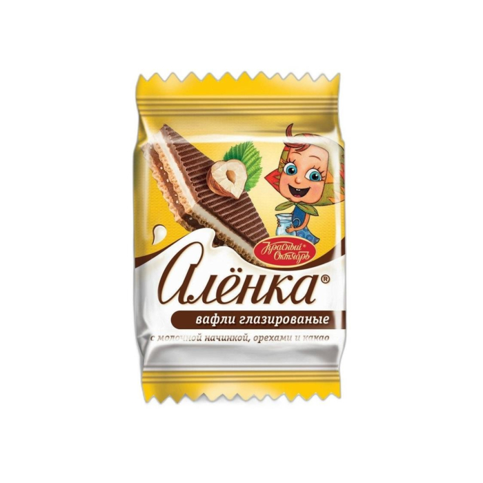 ВАФЛИ АЛЕНКА ОРЕХАМИ КАКАО ШТ