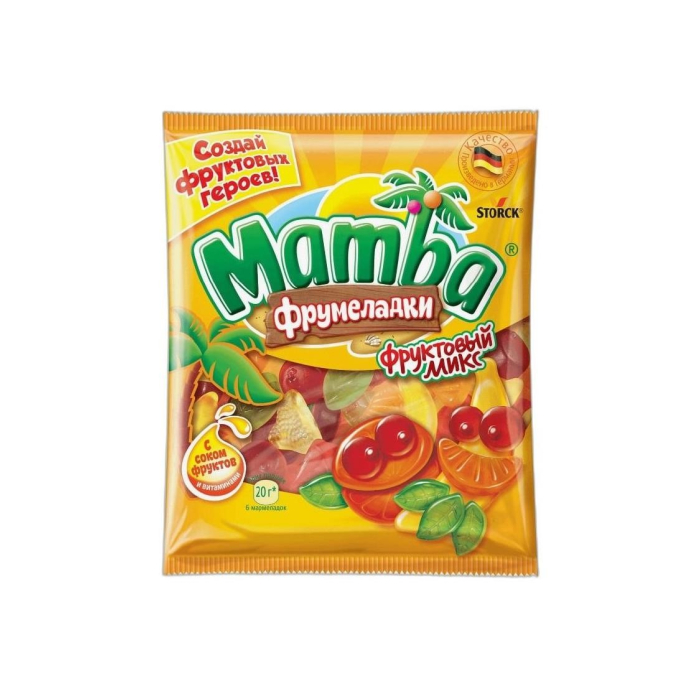 МАРМЕЛАД  MAMBA ФРУКТОВЫЙ МИКС 72 ГР