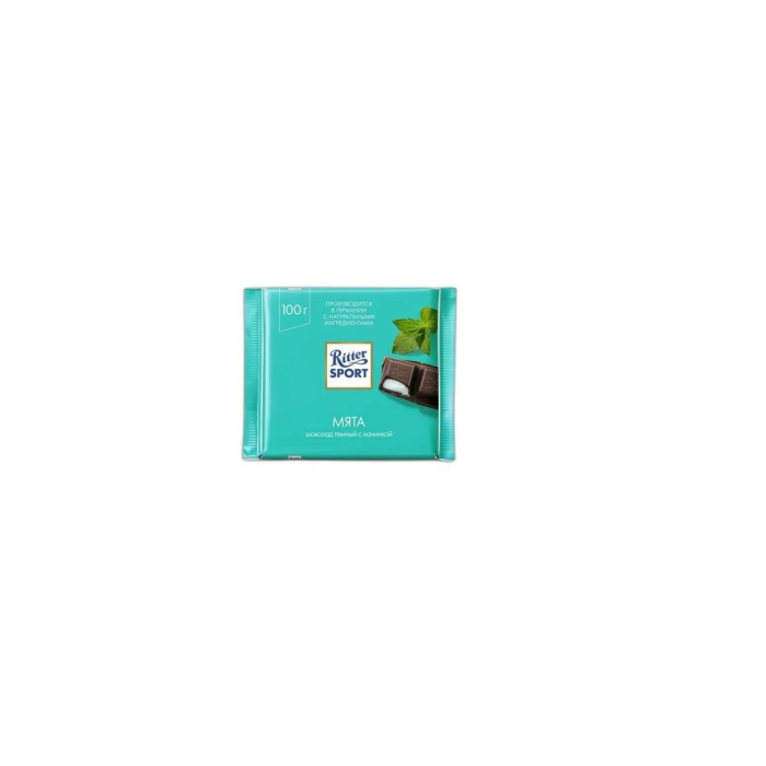 RITTER SPORT 100Г МЯТА