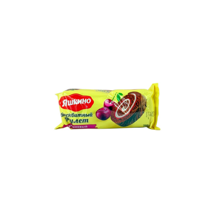 РУЛЕТ ЯШКИНО ВИШНЕ/Й 200 ГР