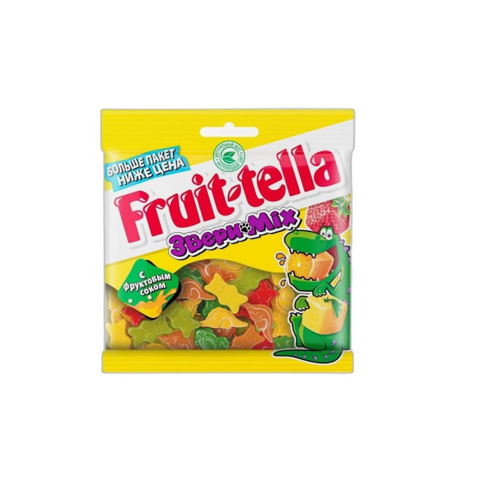 FRUIT-TELLA 150 ГР МАРМ ЗВЕРИ MIX