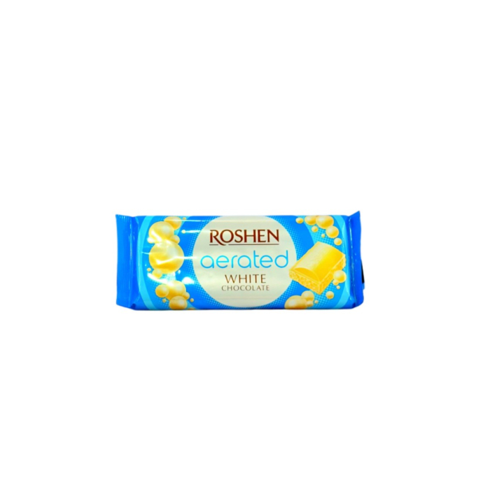 ШОКОЛАД ROSHEN ПОРИСТЫЙ БЕЛЫЙ 80ГР