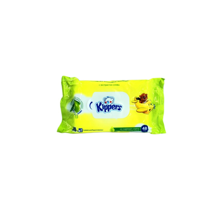 ВЛАЖ САЛФ ДЕТСКИЕ "KIPPERS" 48 ШТ