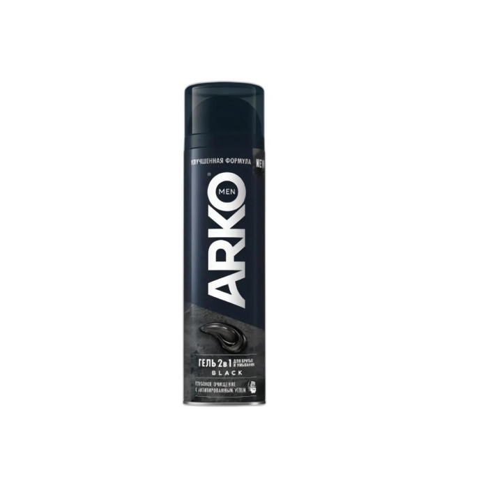 ГЕЛЬ ДЛЯ БРИТЬЯ ARKO BLACK 200МЛ