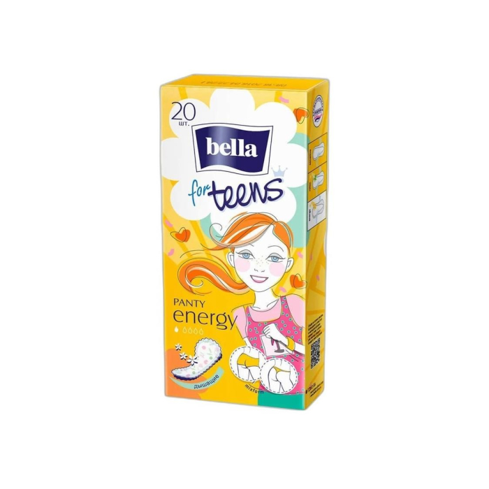 ЕЖИДНЕВКИ BELLA TEENS ENERGY 20 ШТ