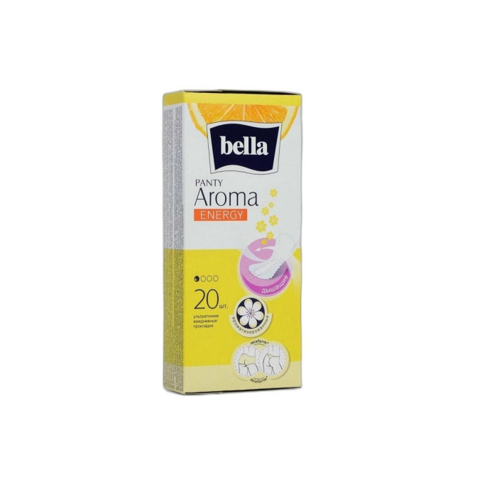 ЕЖИДНЕВКИ BELLA AROMA  ENERGY 20 ШТ