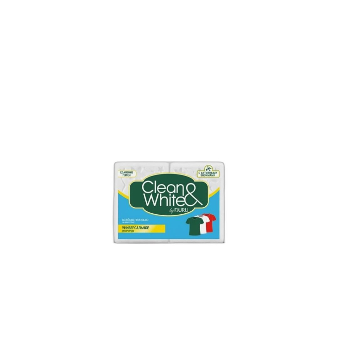 МЫЛО CLEAN & WHITE ЭНЗИМАМИ 125ГР 1ШТ