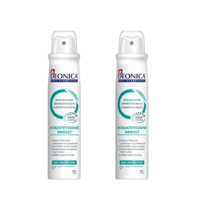 АНТИПЕРСПИРАНТ DEONICA АНТИБАКТЕРИАЛЬНЫЙ ЭФФЕКТ 200 ML