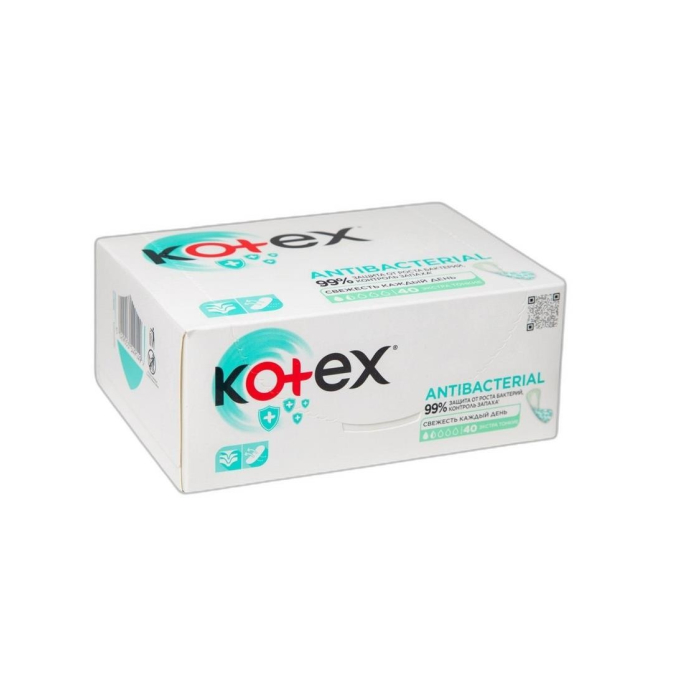 ЕЖЕДНЕВКИ KOTEX KTX EXTRA ANTIBAC  40 ШТ