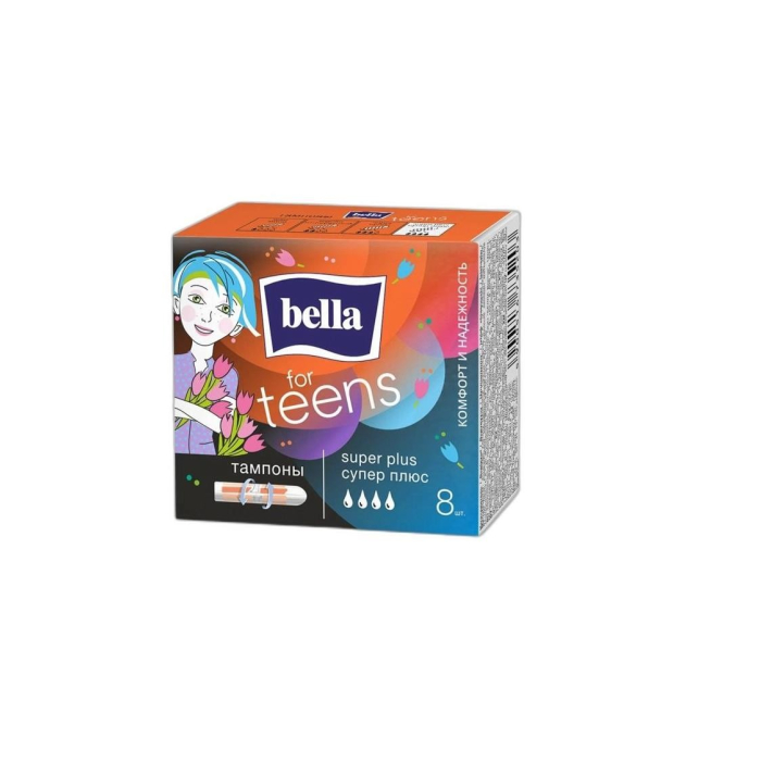 ТАМПОНДАР BELLA СУПЕР 8 ШТ