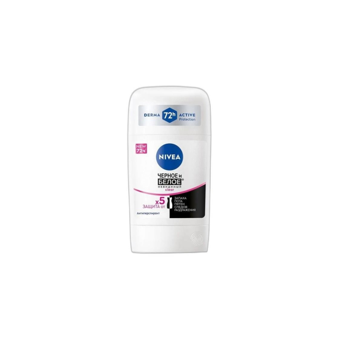 СТИК NIVEA ЖЕНЩ.ЧЕР.БЕЛ 50МЛ