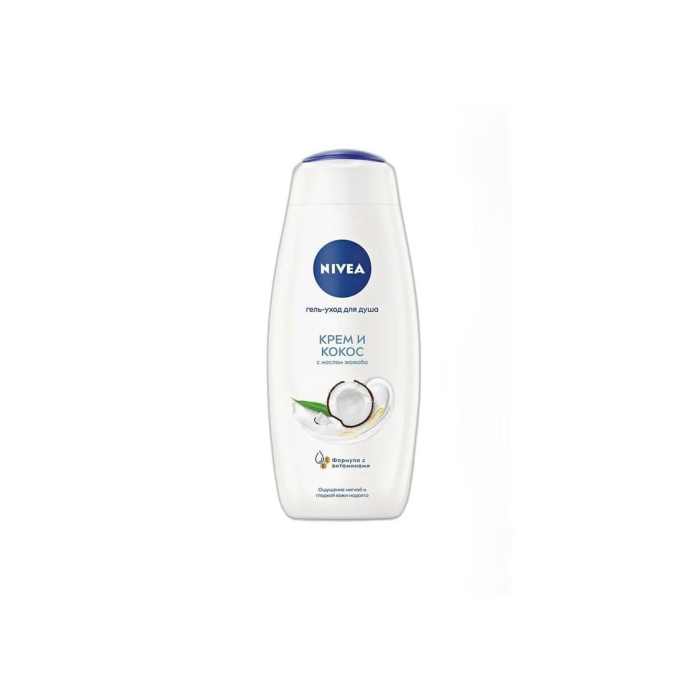 NIVEA КРЕМ ЖӘНЕ КОКОС 500МЛ ДУШ ГЕЛІ