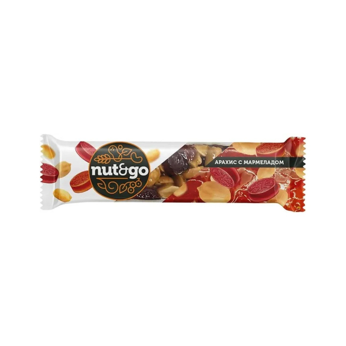 NUTGO АРАХИС С МАРМЕЛАДОМ 42ГР