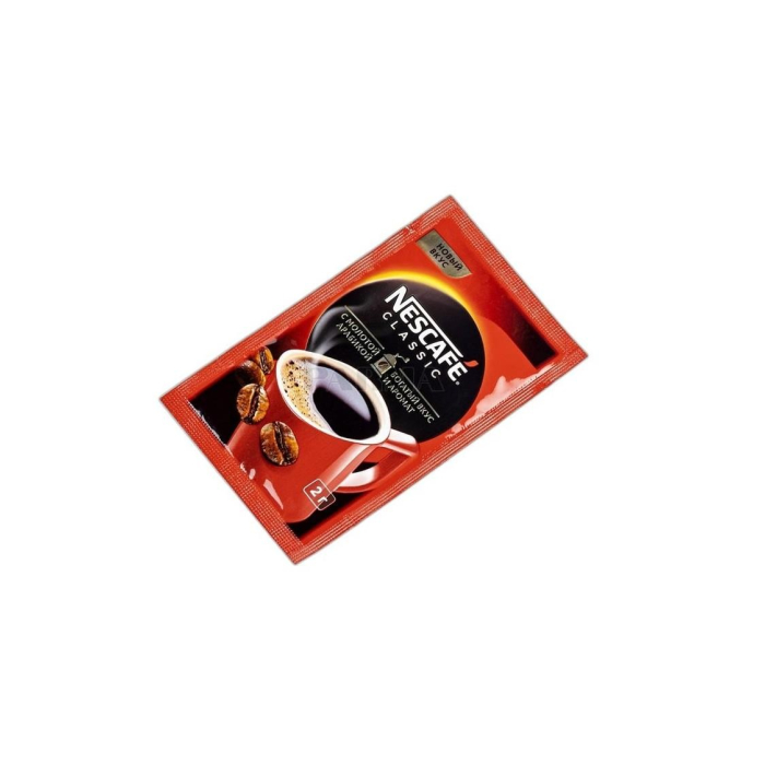 КОФЕ NESCAFE CLASSIC БОГАТЫЙ ВКУС С МОЛОТОЙ АРАБИКОЙ 2ГР