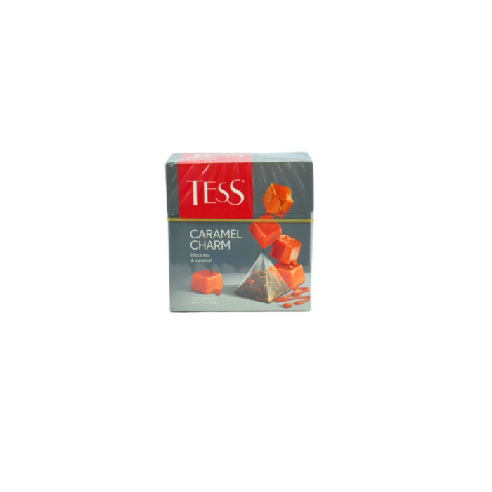 TESS BLACK TEA WITH CARAMEL 20 PCS